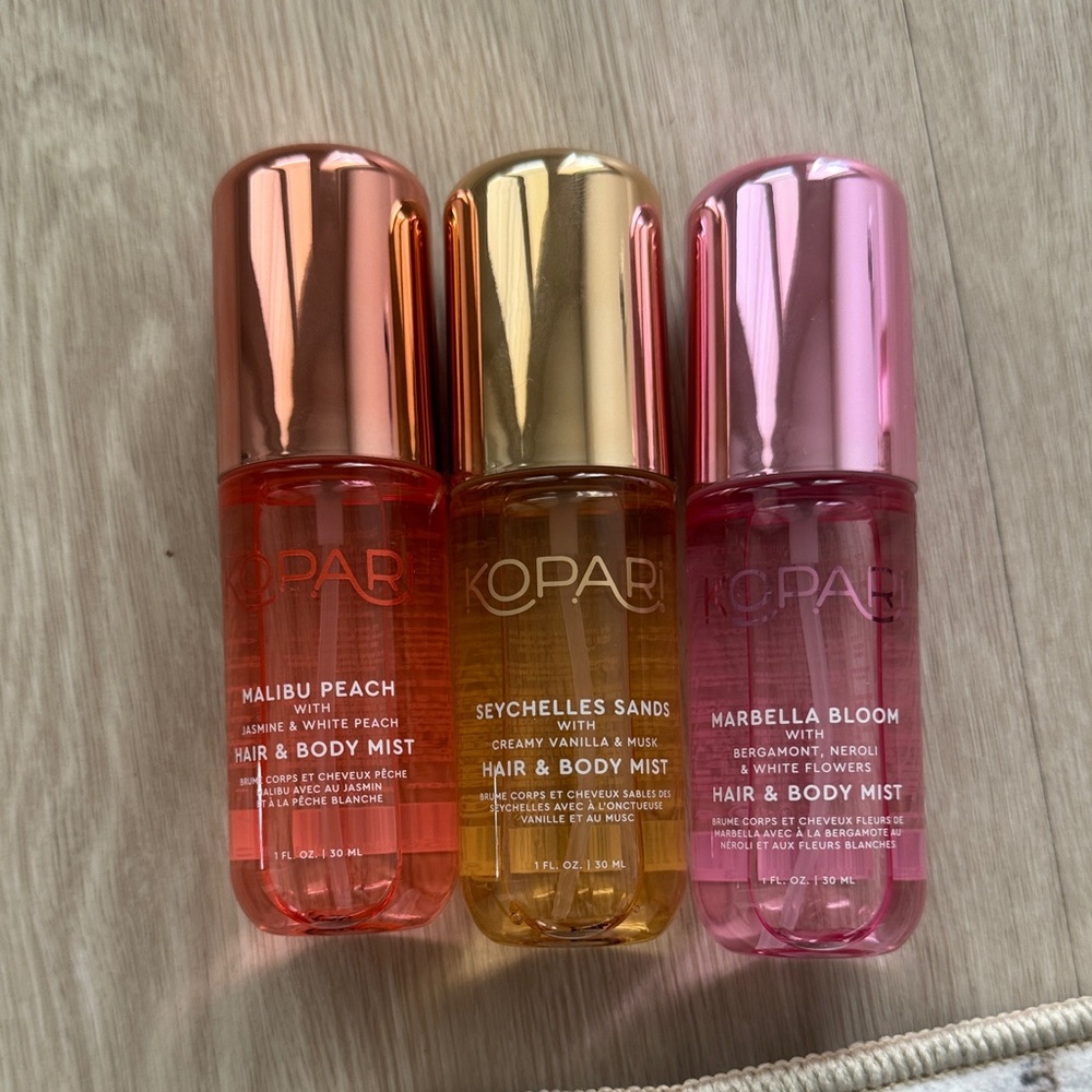 New Kopari Body and Hair Mists